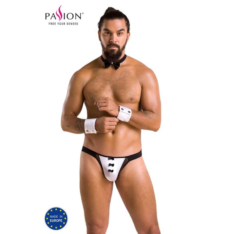 Passion 036 Slip Alfrojo Black L/XL