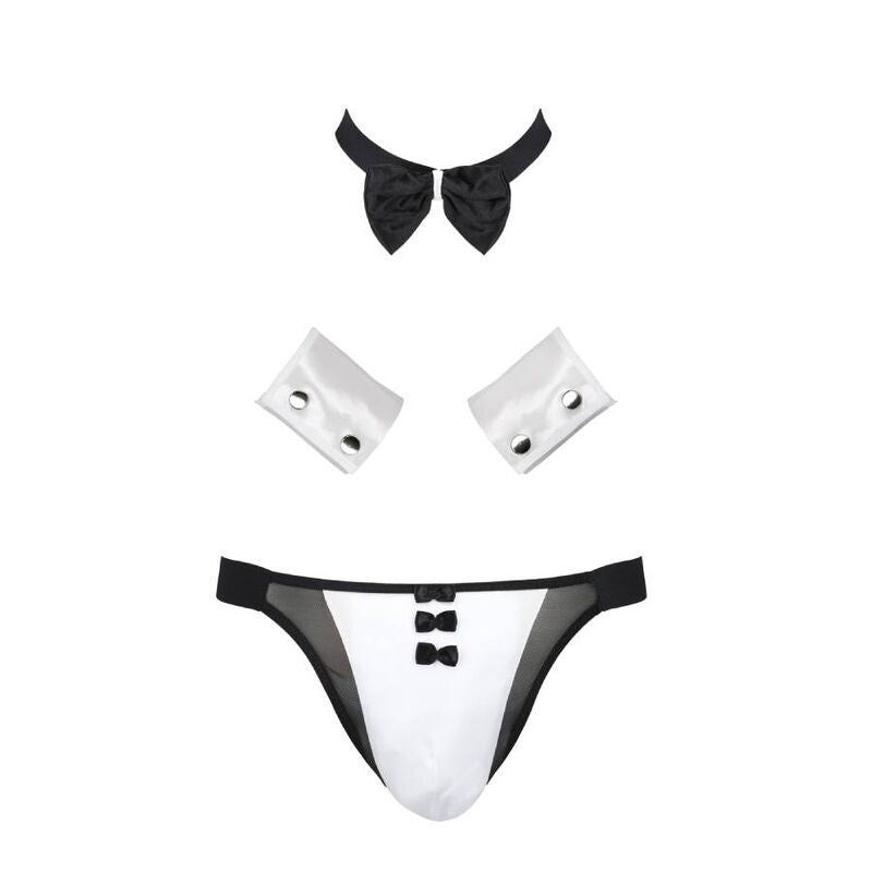 Passion 036 Slip Alfrojo Black L/XL
