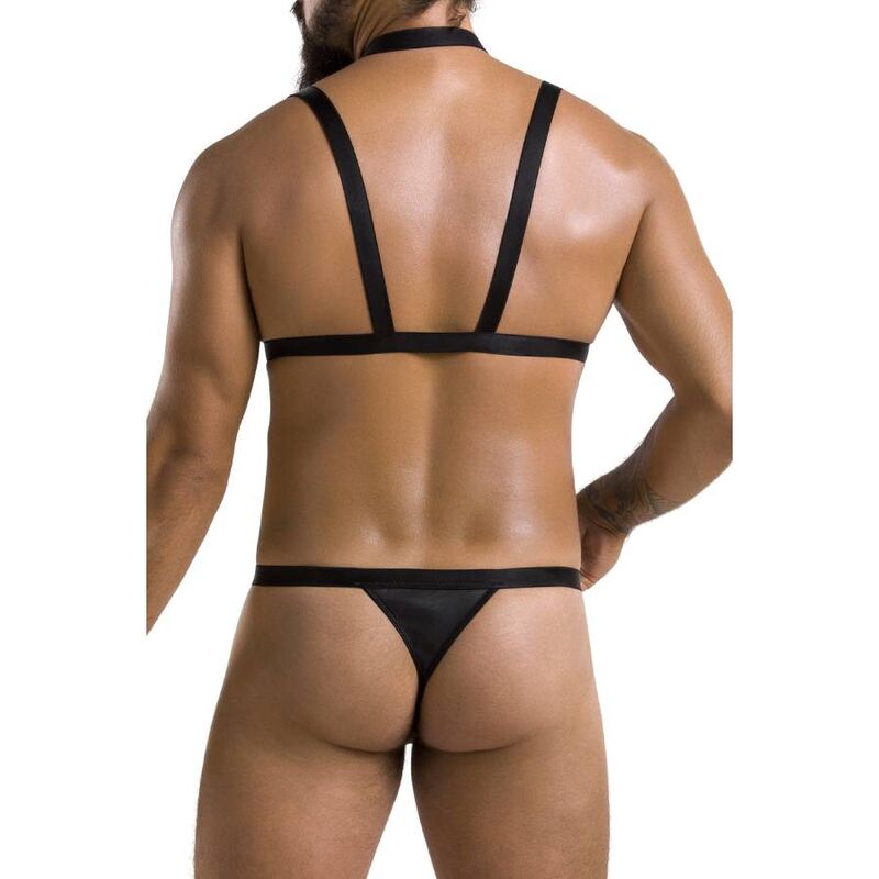 Passion Andrew Black Set - Lencería Masculina Talla S/M