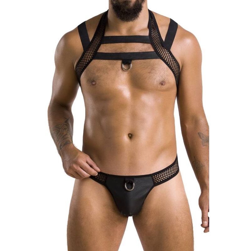 Passion Men 043 Set Jacob Black L/XL