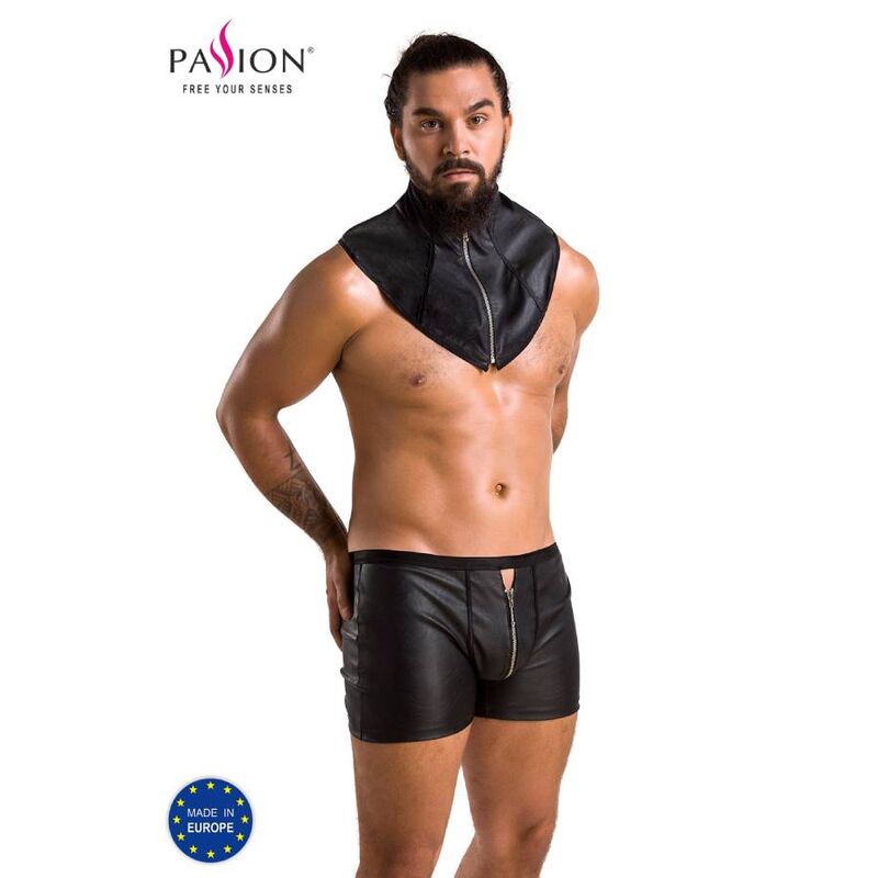 Passion 051 Set Edward Black - Lencería Masculina Talla S/M