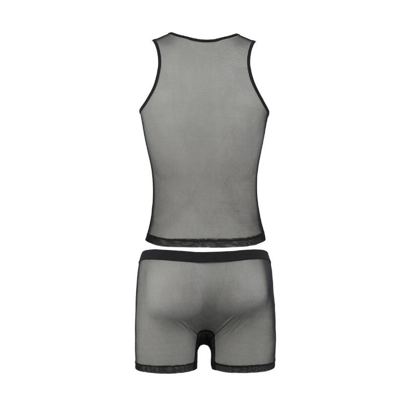 Passion Oscar Black Set - Lencería Masculina S/M