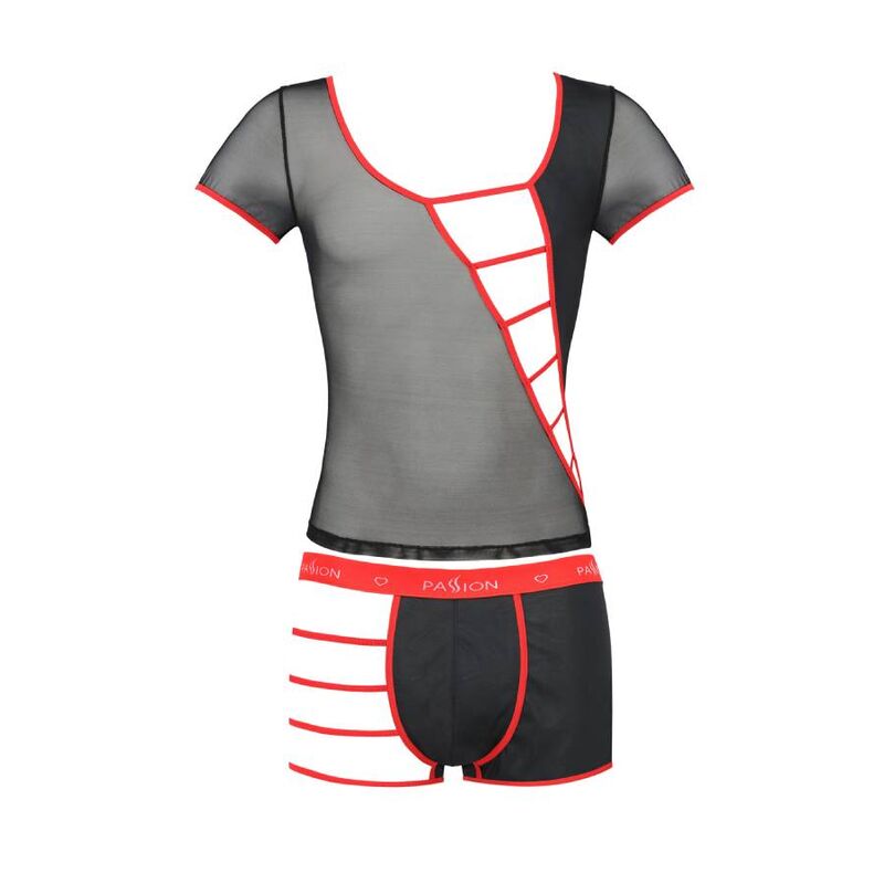 Passion 055 Set Mark Black - Lencería Masculina Talla S/M