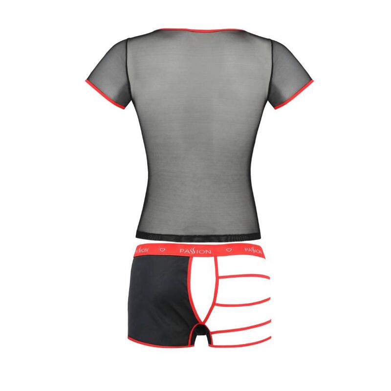 Passion 055 Set Mark Black L/XL - Lencería Masculina