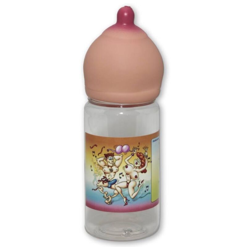 Diablo Picante Bottle Tit Flesh 360 ml - Artículo Divertido