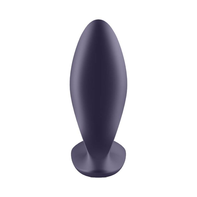 Satisfyer Power Plug Purple - Plug Vibrador con 12 Modos