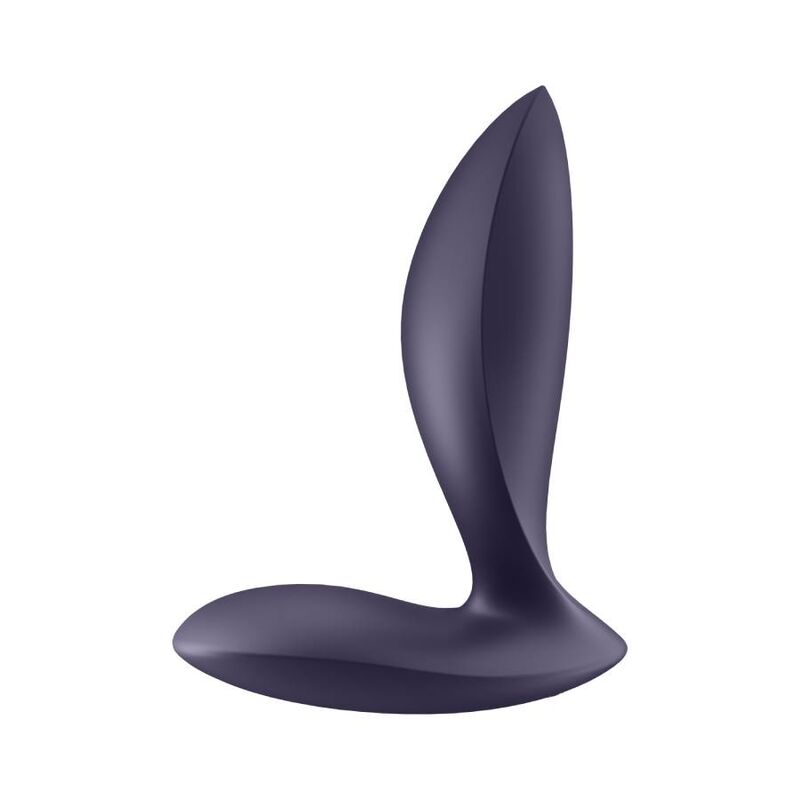 Satisfyer Power Plug Purple - Plug Vibrador con 12 Modos