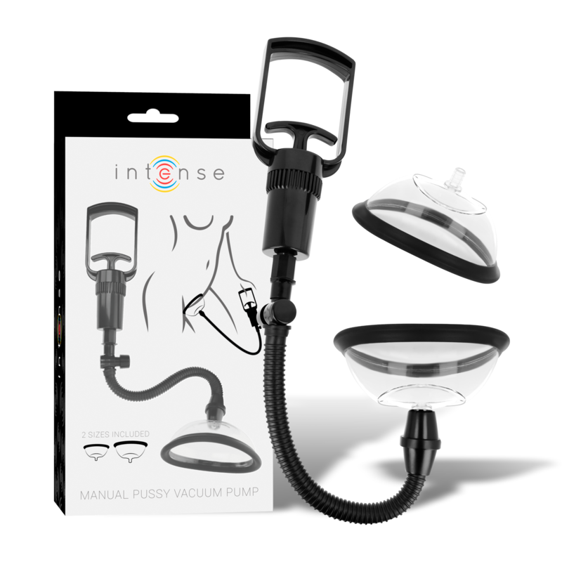 Intense Pump Vaginal Manual con Dos Copas Intercambiables