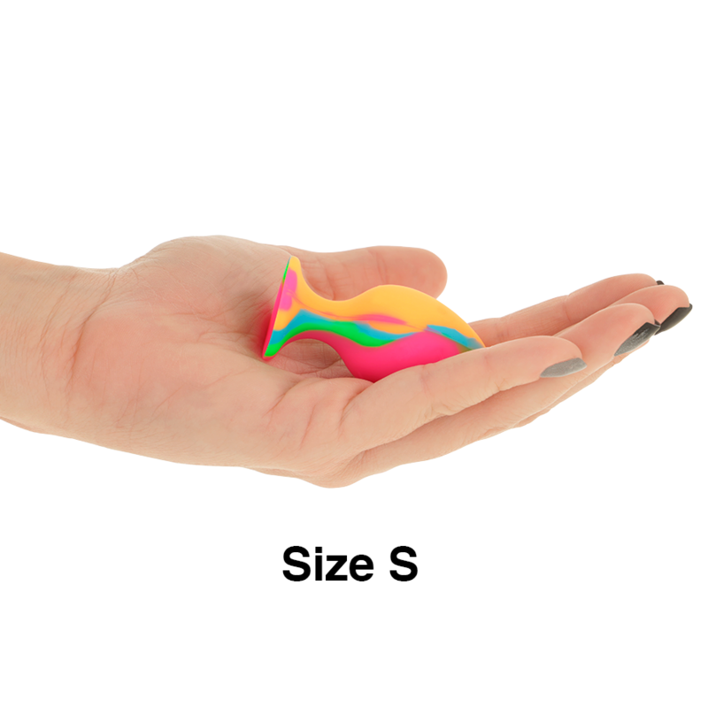 Set de 3 Plugs Anales Silicona Multicolor Intense - Tamaños S, M, L