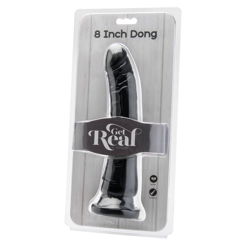 Get Real Dong 20,5 cm Negro