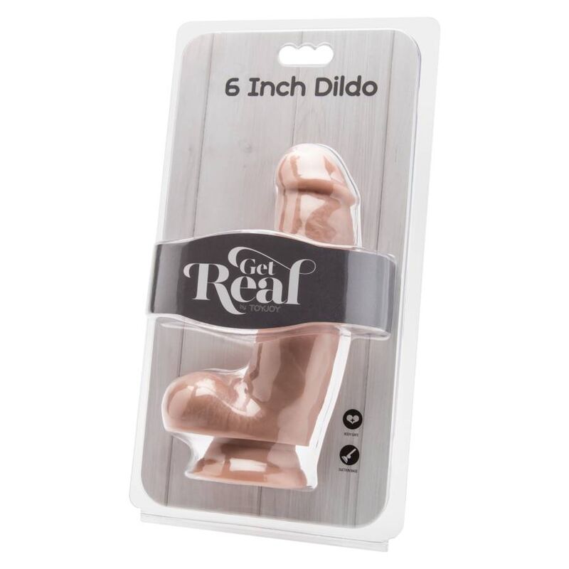 Get Real Dildo 12 cm con Bolas - Diseño Realista