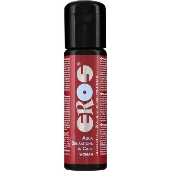 Eros Aqua Sensations and Care Woman 100 ml - Lubricante Base Agua