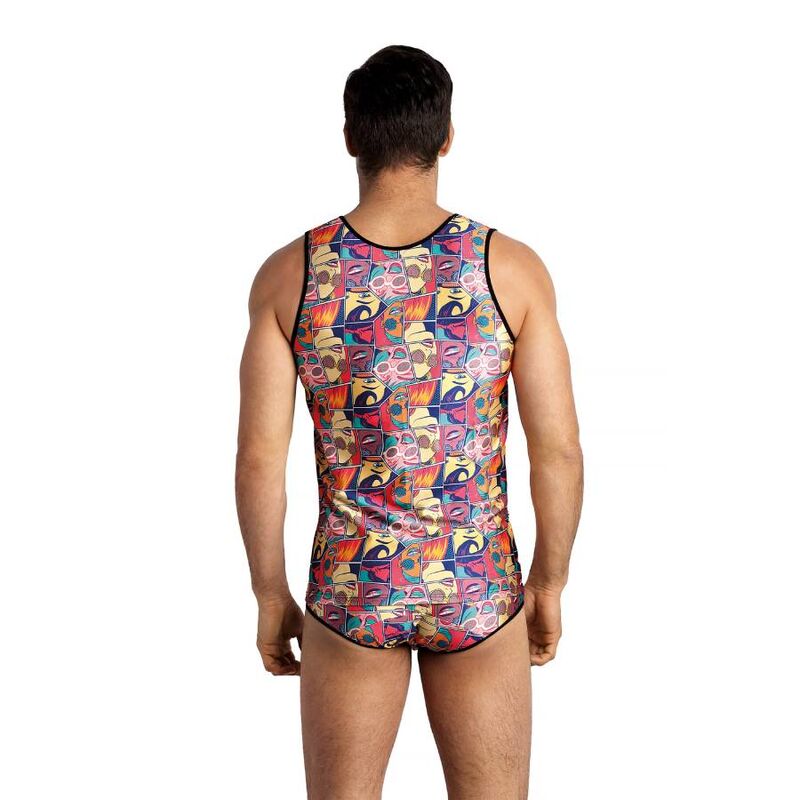 Anais Men Comics Top M - Camiseta de Algodón para Hombre