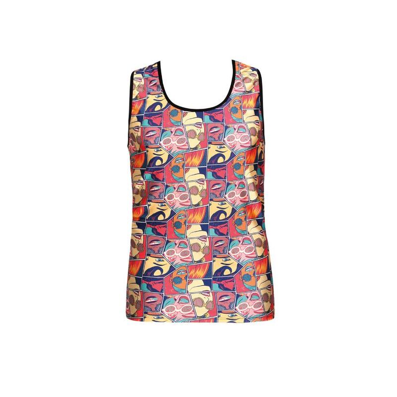 ANAIS MEN Comics Top XL - Camiseta de Moda