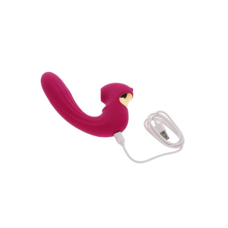 XOCOON Celestial Love Vibe Stimulator Fucsia - Estimulador Dual para Parejas