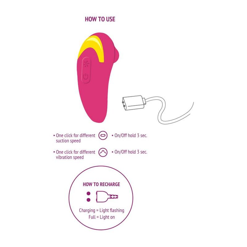 Xocoon Infinite Love Stimulator Fuchsia - Estimulador de Placer
