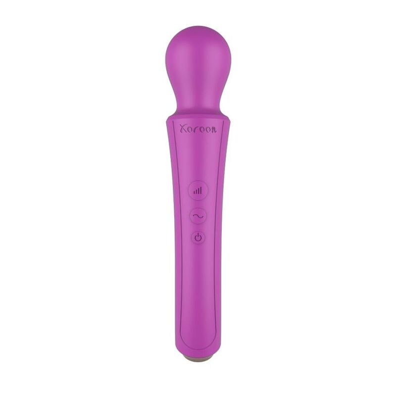 Xocoon The Curved Wand Fuchsia - Vibrador Doble Estimulador con LED