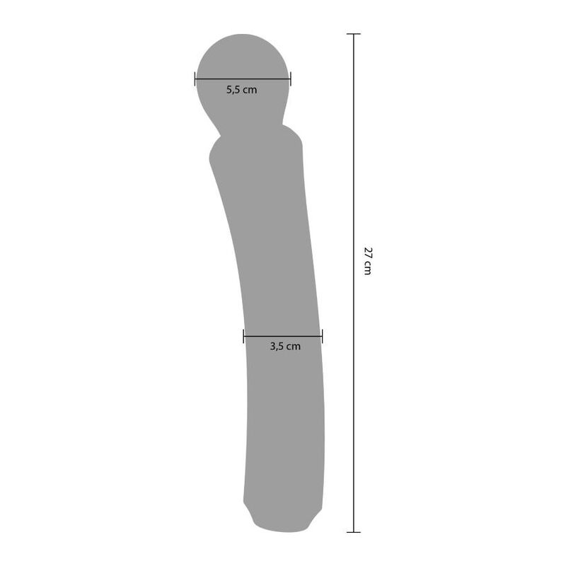 Xocoon The Curved Wand Fuchsia - Vibrador Doble Estimulador con LED