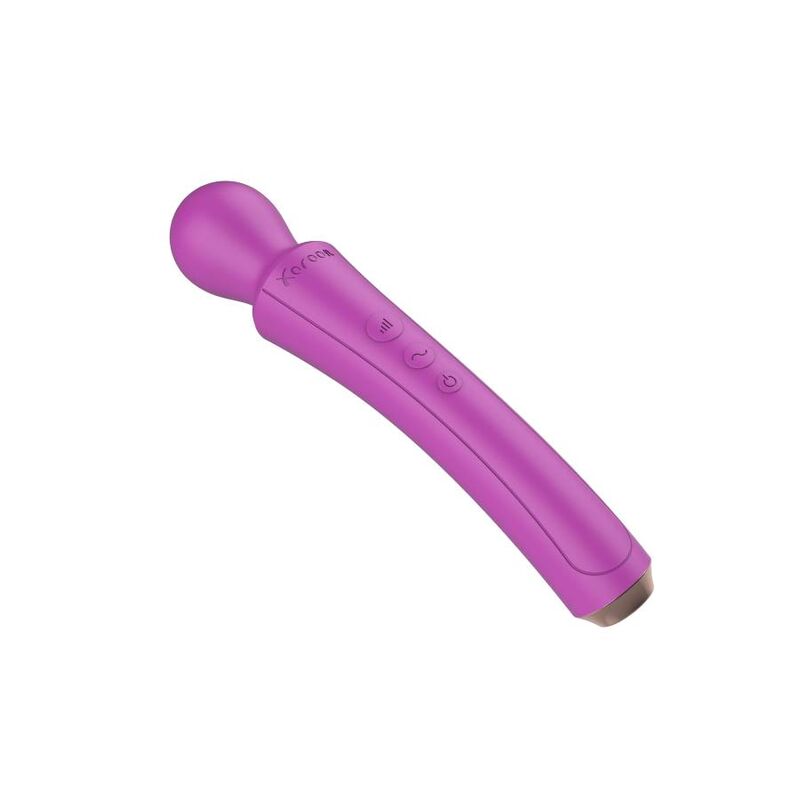 Xocoon The Curved Wand Fuchsia - Vibrador Doble Estimulador con LED