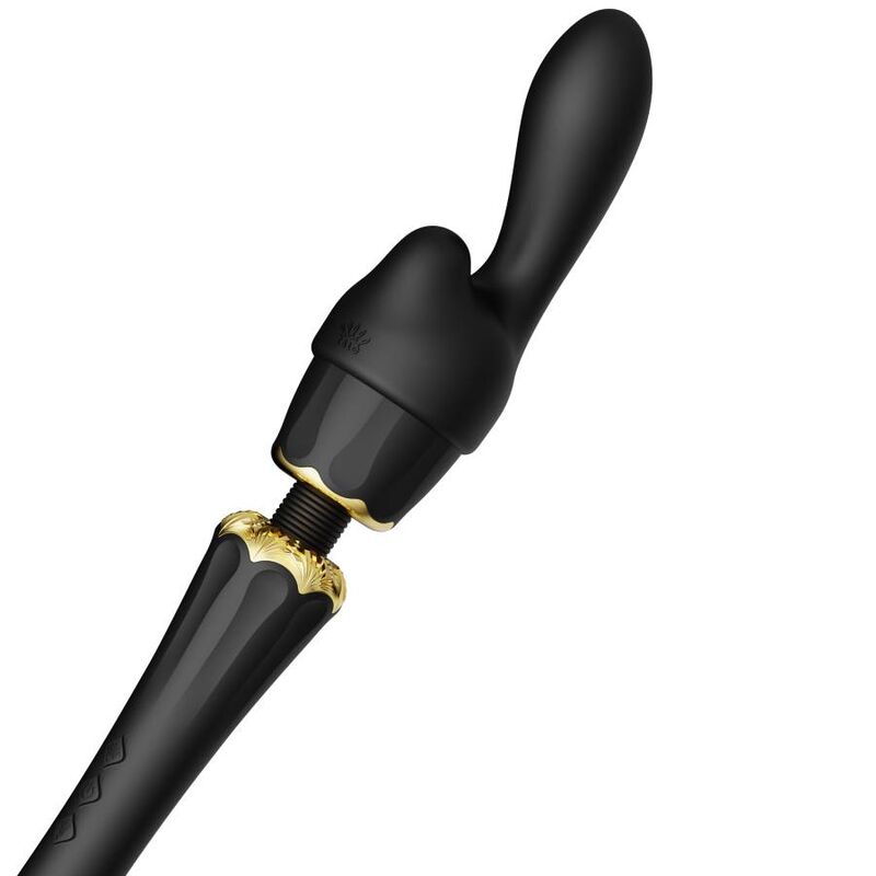 Zalo Kyro Wand Black - Estimulador de Diseño Ergonómico