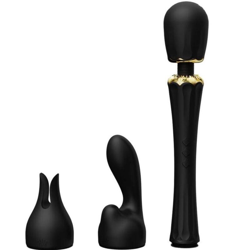 Zalo Kyro Wand Black - Estimulador de Diseño Ergonómico