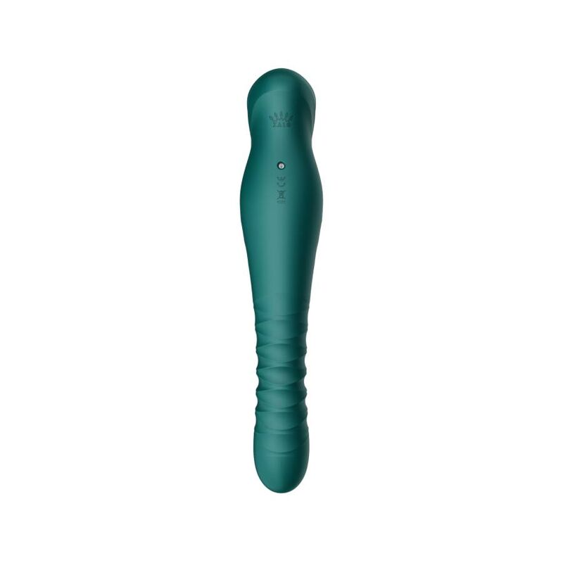 Zalo King Thruster Green - Vibrador de Diseño Ergonómico