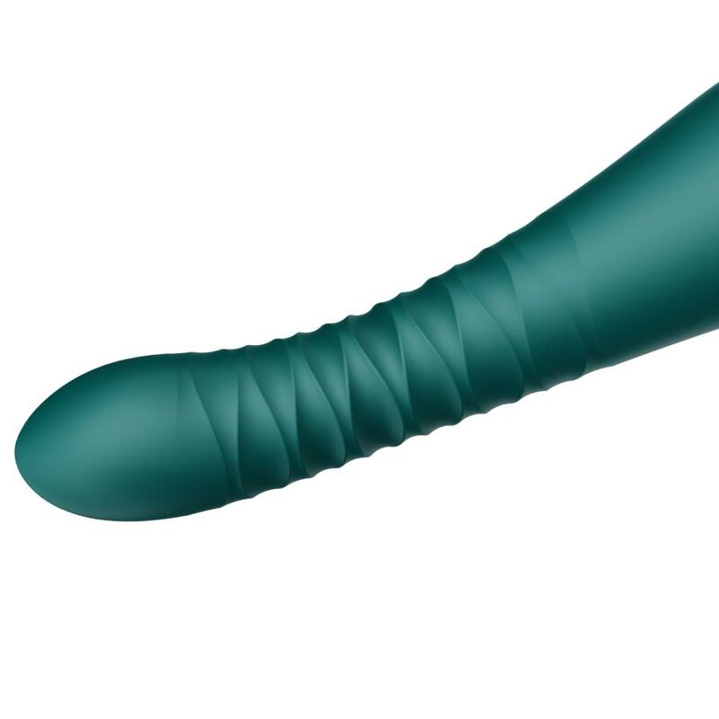 Zalo King Thruster Green - Vibrador de Diseño Ergonómico