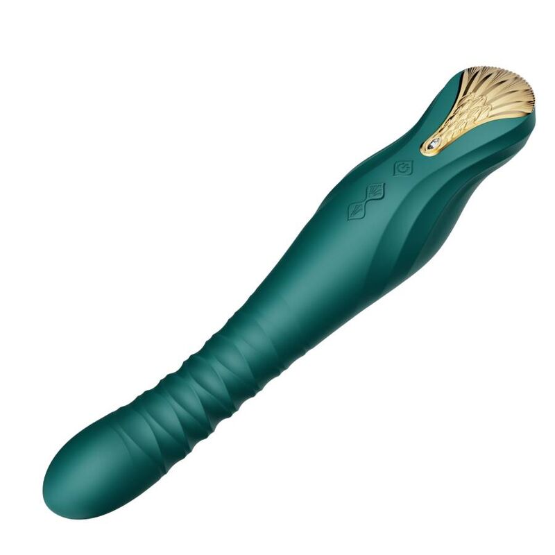 Zalo King Thruster Green - Vibrador de Diseño Ergonómico