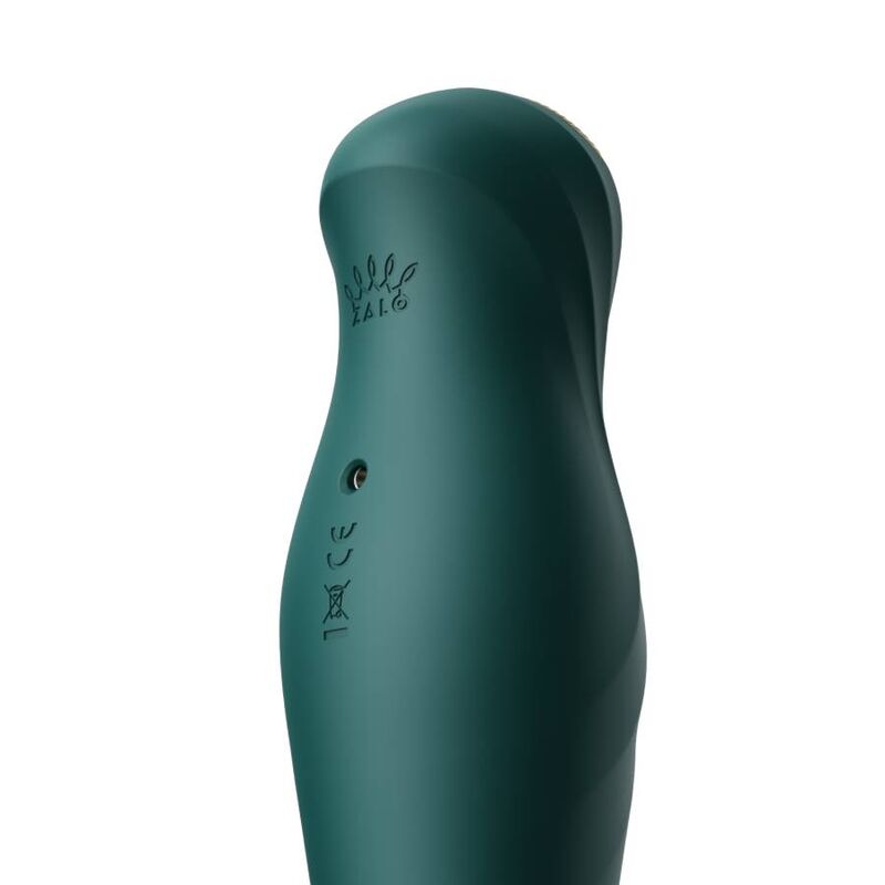 Zalo King Thruster Green - Vibrador de Diseño Ergonómico