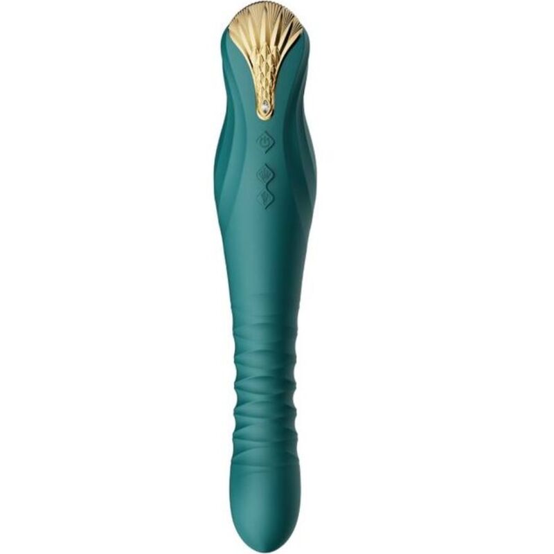 Zalo King Thruster Green - Vibrador de Diseño Ergonómico