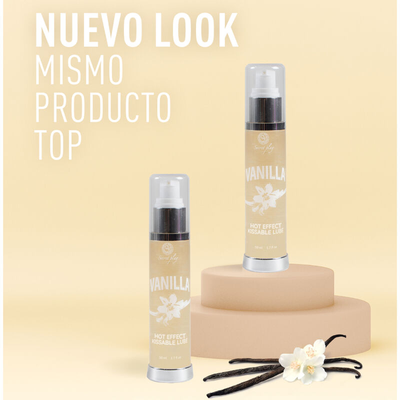 Lubricante Secretplay 2-1 Efecto Calor Vainilla 50 ml