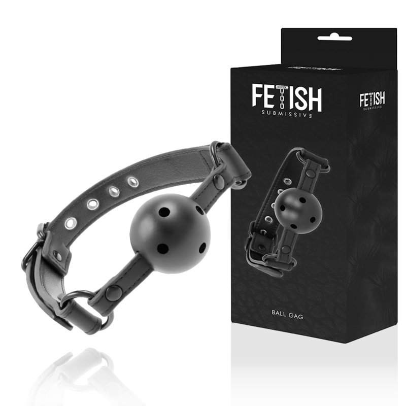 Fetish Submissive Vegan Breathable Gag - Mordaza Ajustable BDSM