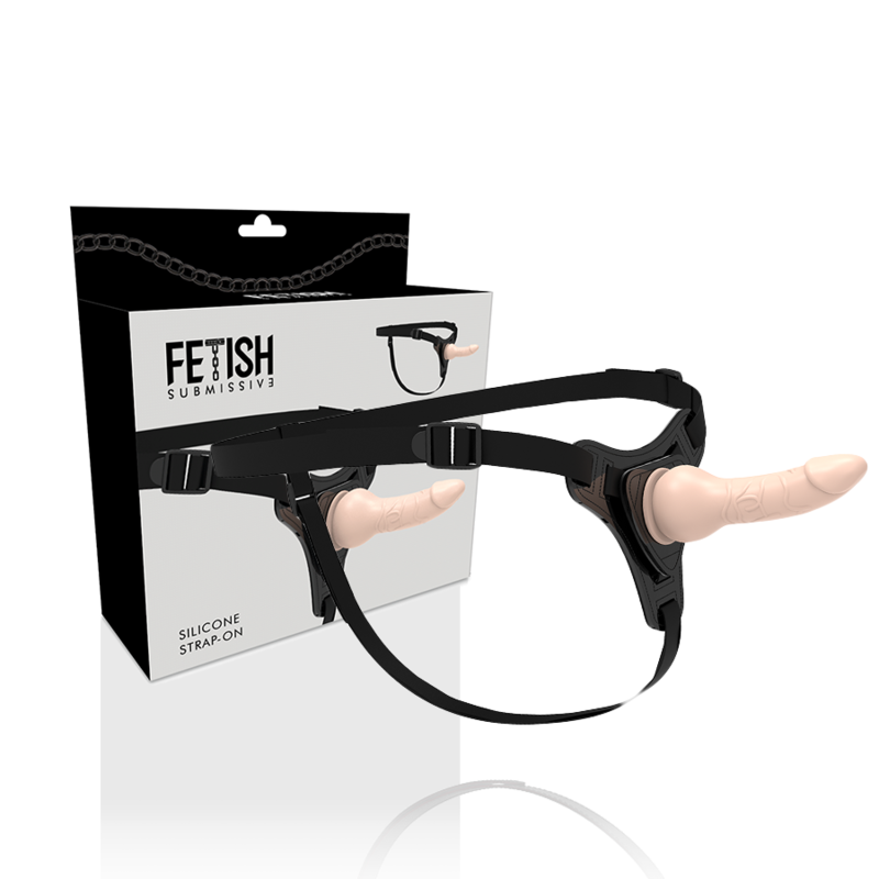 Fetish Submissive Harness - Silicona Realista 16 cm
