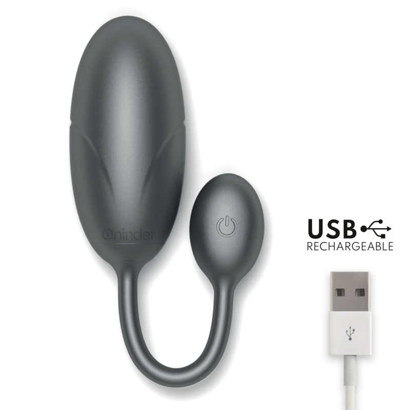 Oninder Tokyo Vibrating Egg Black - Control por App