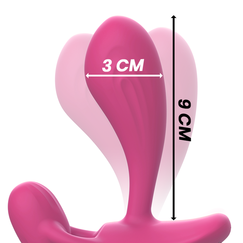Intense Shelly Plug Anal con Control Remoto Rosa