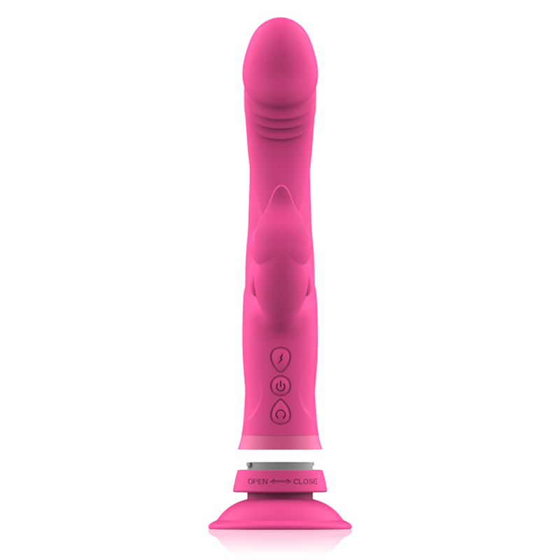 Intense Julio Rabbit Vibrator - Silicona Rosa