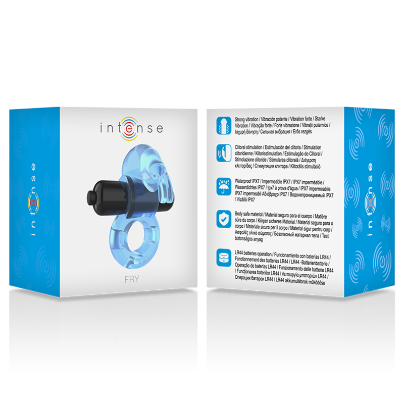 Intense Fry Blue - Anillo Vibrador