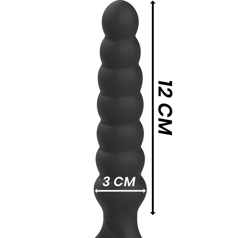 BLACK&SILVER Bob Powerful Silicone Anal Dilator