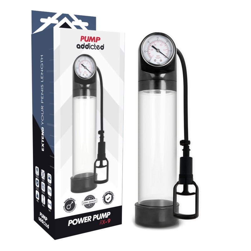 PUMP ADDICTED RX9 Transparent - Accesorio para Hombre