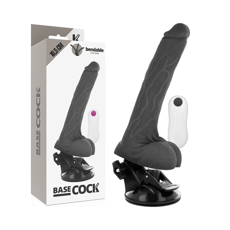 Basecock Realistic Articulable Remote Control Black 18.5 cm
