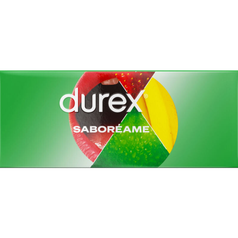 Durex Pleasure Fruits 144 Unidades - Preservativos Lubricados con Sabores de Frutas