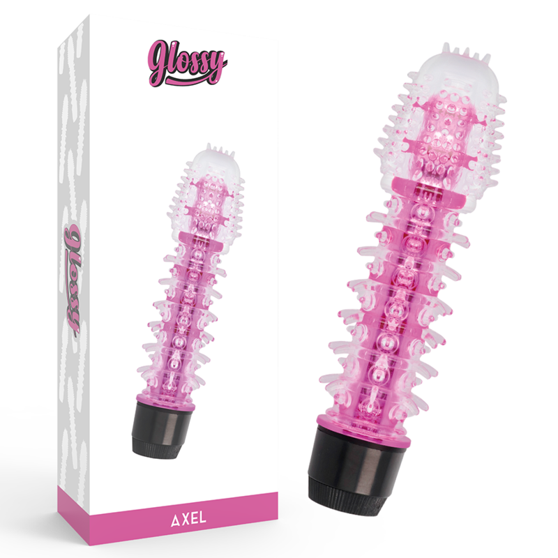 Glossy Axel Vibrator Pink - Vibrador de Diseño Ergonómico