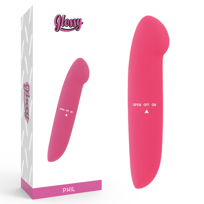 Glossy Vibrador 300g - Estimulador Ergonómico de Silicona