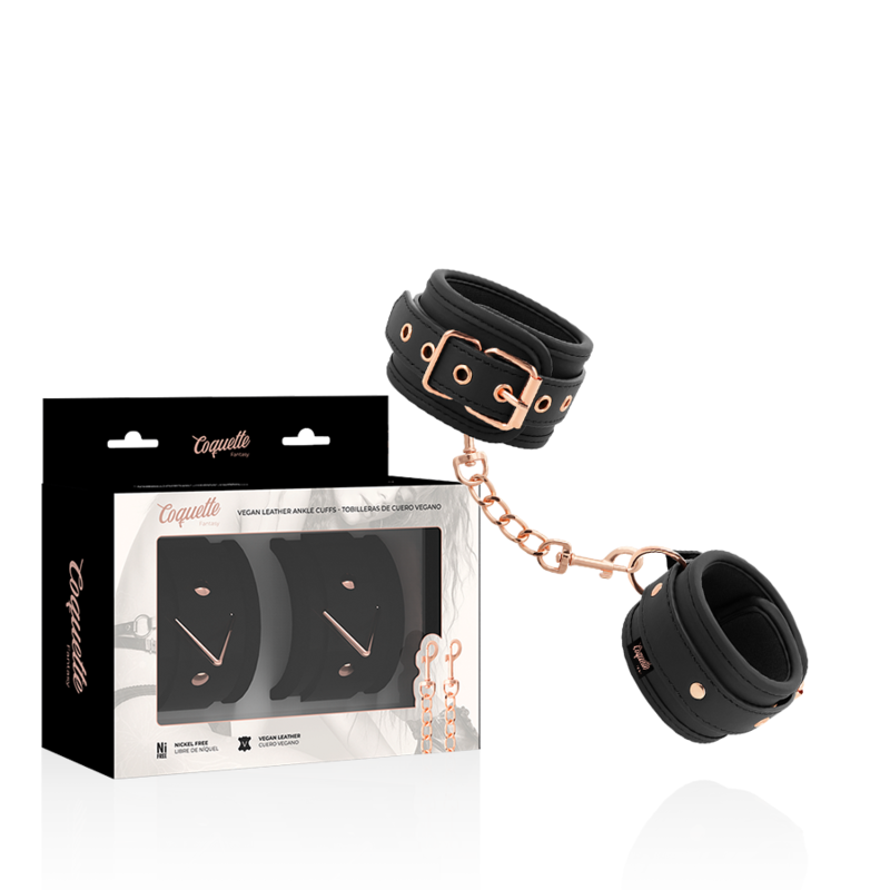 Coquette Chic Desire - Esposas de Tobillo con Forro de Neopreno