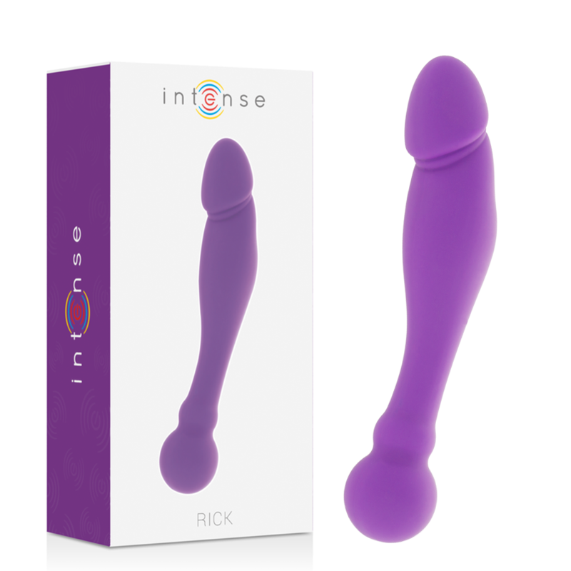Intense Silicone Rick Dual Lilac - Dildo de Silicona Premium