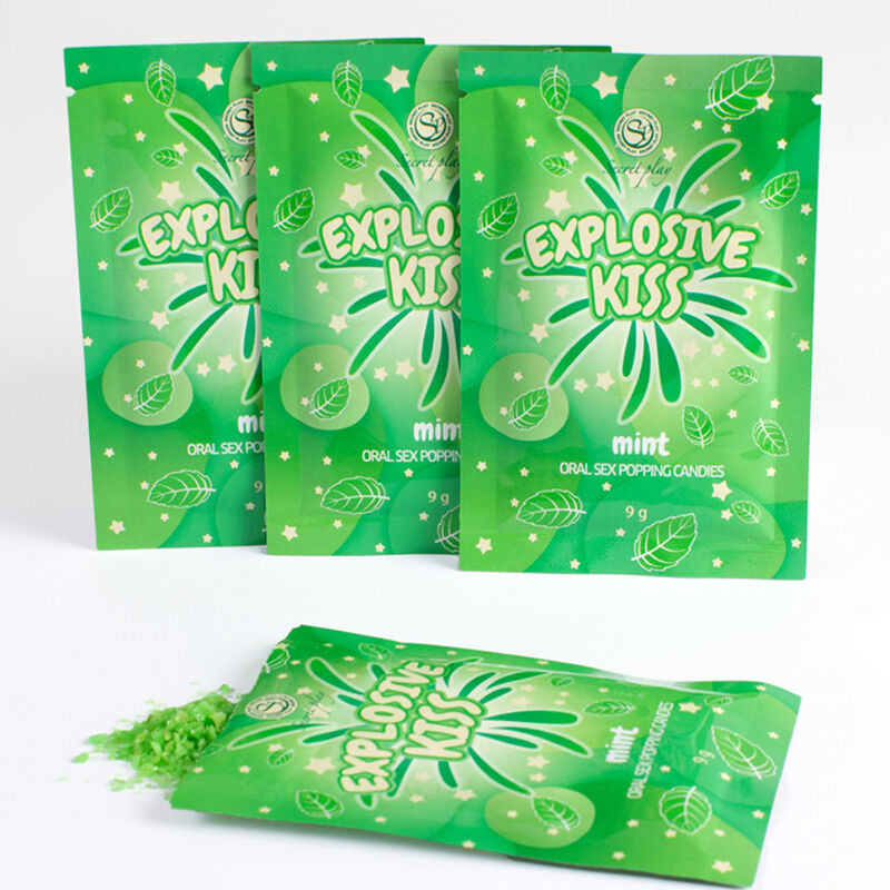 Secretplay Mint Explosive Candies - Caramelos de Menta