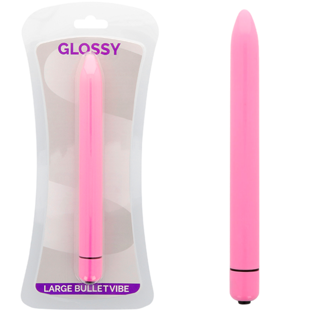 Glossy Slim Vibrator Deep Rose - Estimulador Compacto