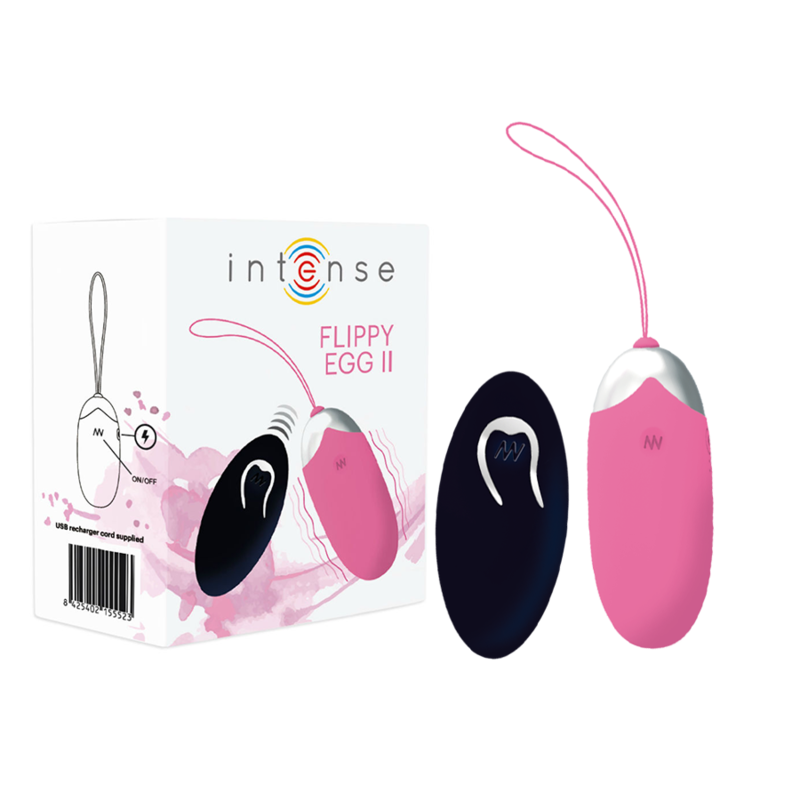 Intense Flippy II - Vibrador con Control Remoto Rosa
