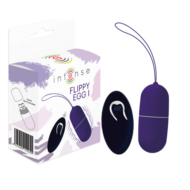 Vibrador Huevo Intense Toys 300gr Morado con Control