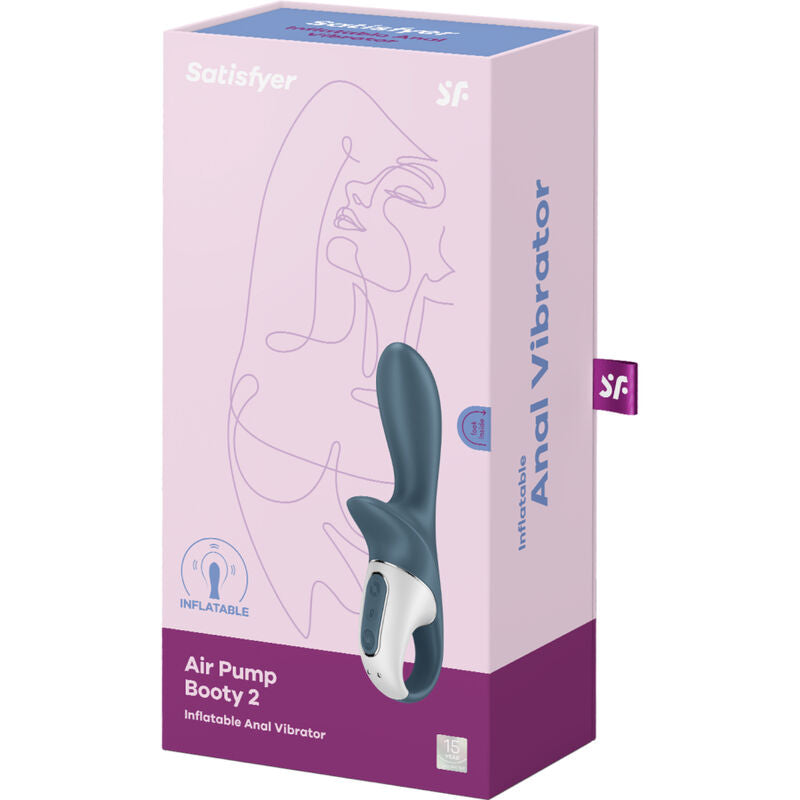 Satisfyer Air Pump Booty 2 Dark Grey